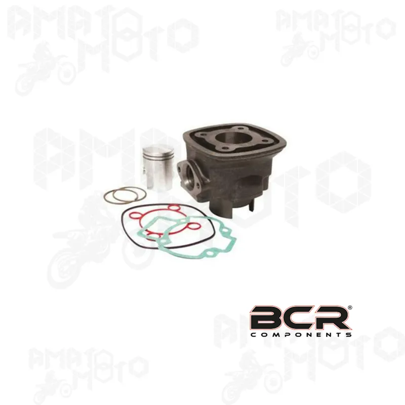 CILINDRO PISTONE BCR MANDELLI DIAMETRO 40 TESTATO PIAGGIO NRG 50 GILERA RUNNER - Qualità superiore