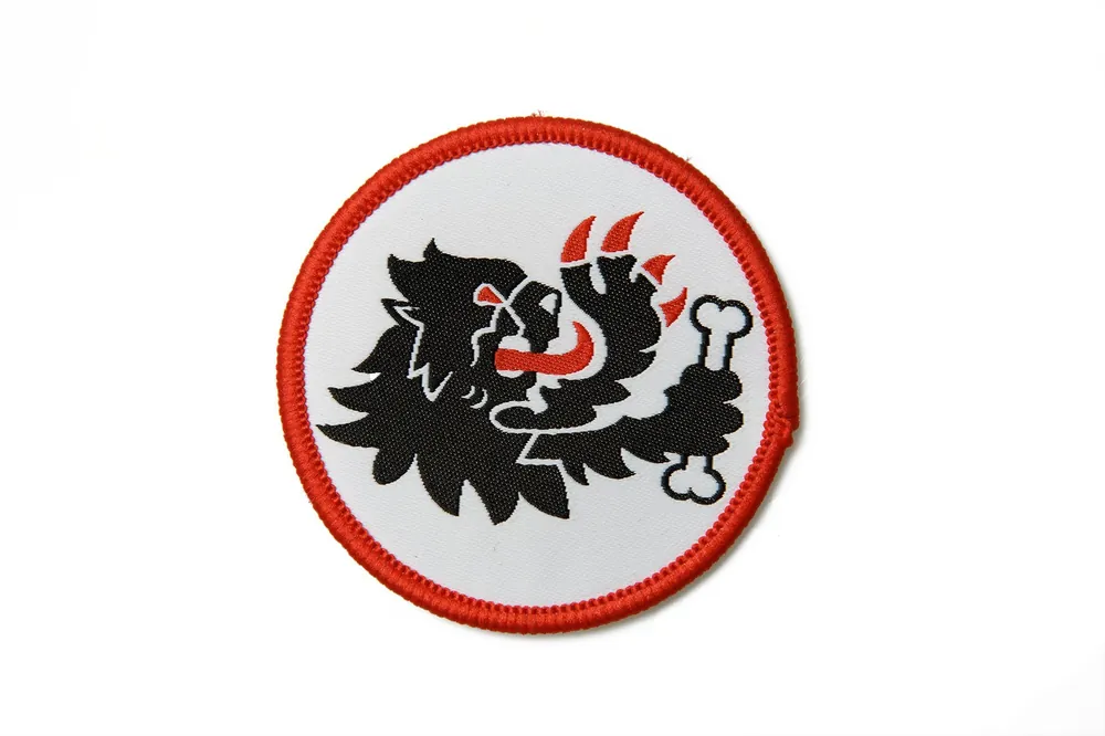 Patch testa leone Malossi ricamato 6 cm - Disponibile subito