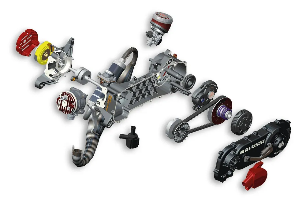 Motore completo C-ONE 70cc non assemblato Piaggio 2T LC | Compra oggi