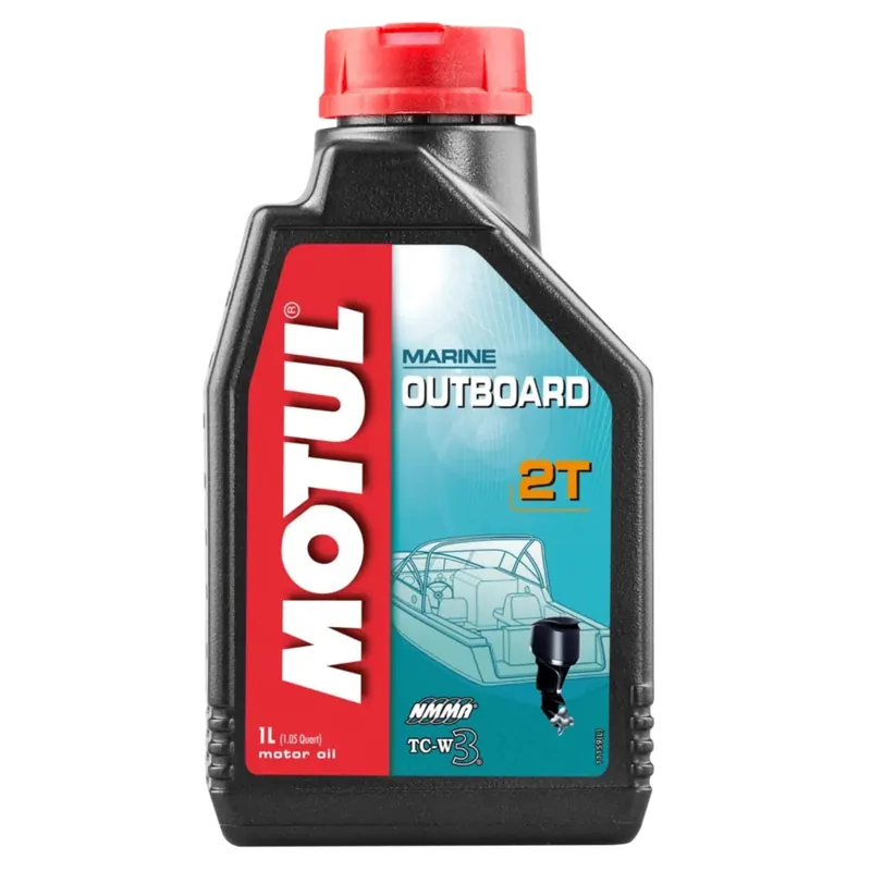 1 LITRO OLIO MOTUL OUTBOARD 2T PER MOTORI TEMPI MARINI FUORIBORDO NAUTICO - Offerta imperdibile